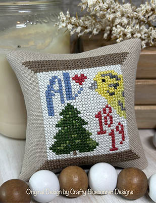 Alabama State Spool - Crafty Bluebonnet Designs