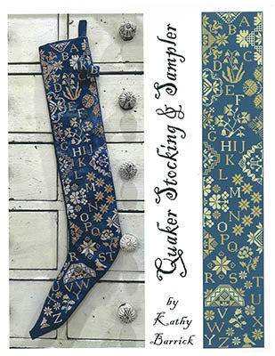 Quaker Stocking & Sampler - Kathy Barrick