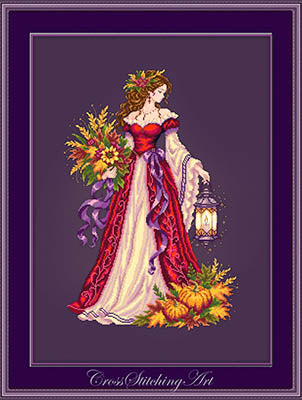 Euthenia - Cross Stitching Art