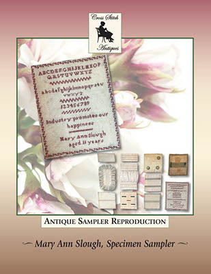 Mary Ann Slough: Specimen Sampler - Cross Stitch Antiques