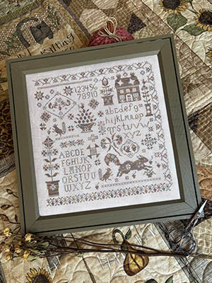 Sassy Squirrel Sampler - Pansy Patch Quilts & Stitchery