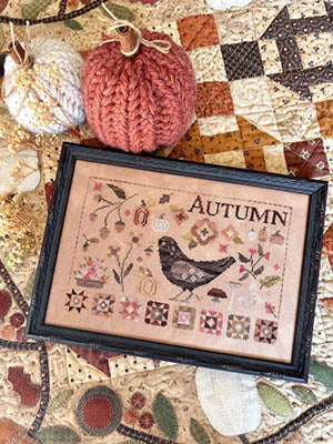 Autumn Blackbird - Blueberry Ridge Designs