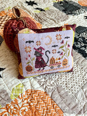 The Postcat's Halloween Delivery - Blueberry Ridge Designs