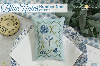 Blue Notes: Number 9 - October House Fiber Arts
