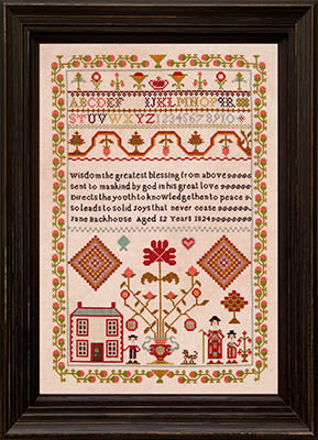 Jane Backhouse 1824 - Hands Across the Sea Samplers