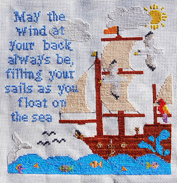 Sea Breeze - Sister Lou Stitches