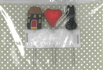 Black Manor Cat Small Pin Set - Puntini Puntini