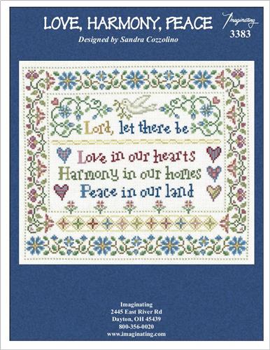 Love, Harmony, Peace Kit By Sandra Cozzolino - Imaginating Kits