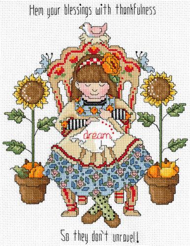 Hem Your Blessings By Mary Engelbreit - Imaginating