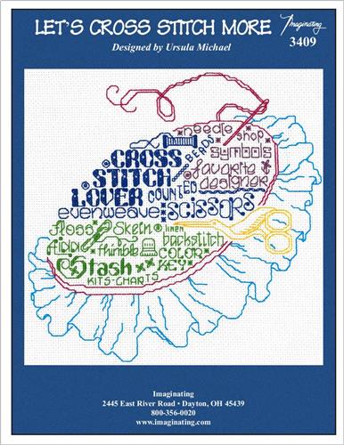 Let's Cross Stitch More Kit By Ursula Michael - Imaginating Kits
