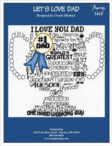 Let's Love Dad Kit By Ursula Michael - Imaginating Kits