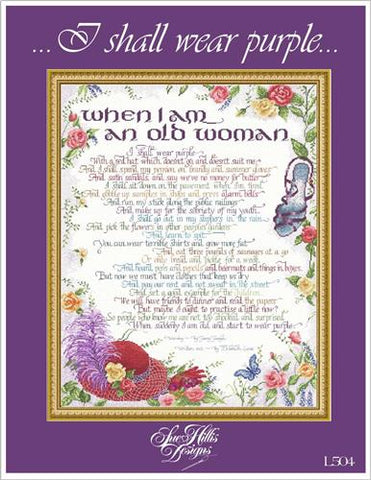 I Shall Wear Purple... By Sue Hillis Designs - Imaginating
