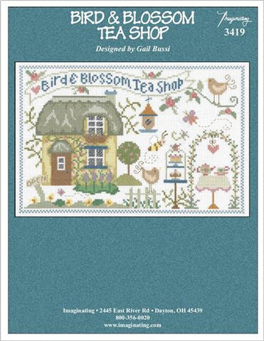 Bird & Blossom Tea Shop Kit By Gail Bussi - Imaginating Kits