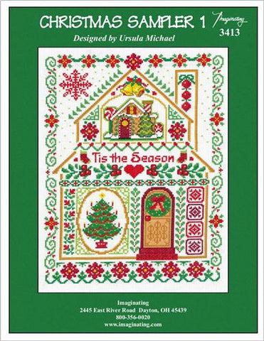 Christmas Sampler 1 Kit By Ursula Michael - Imaginating Kits