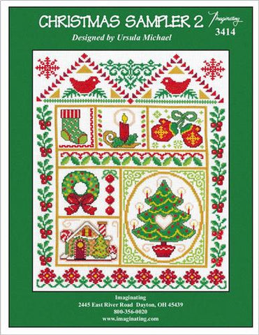 Christmas Sampler 2 Kit By Ursula Michael - Imaginating Kits