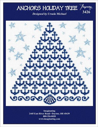 Anchors Holiday Tree Kit By Ursula Michael - Imaginating Kits