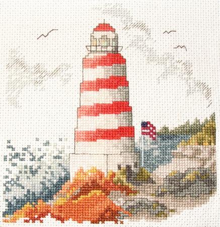 Autumn Lighthouse - Cross-Point Designs