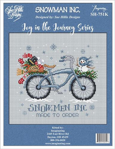 Snowmen Inc. Kit By Sue Hillis - Imaginating Kits