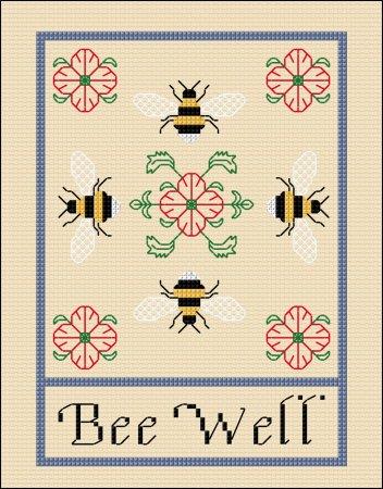 Bee Well Card 3 - DoodleCraft Design Ltd