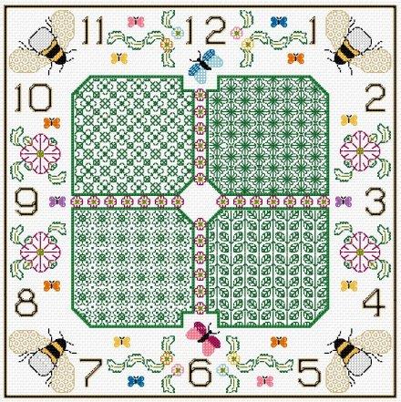 Botanical Clock - DoodleCraft Design Ltd