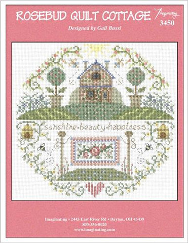 Rosebud Quilt Cottage Kit By Gail Bussi - Imaginating Kits