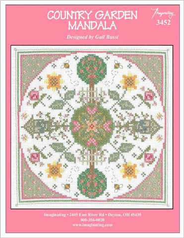 Country Garden Mandala Kit By Gail Bussi - Imaginating Kits
