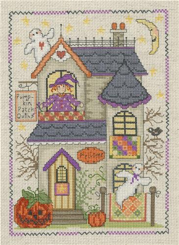 Halloween Quilt House By Gail Bussi - Imaginating