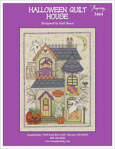 Halloween Quilt House Kit By Gail Bussi - Imaginating Kits