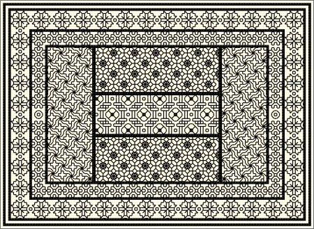 Small Blackwork Pattern - DoodleCraft Design Ltd