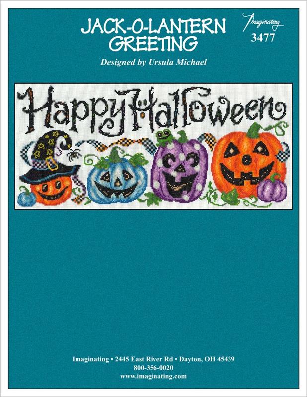 Jack-O-Lantern Greeting Kit By Ursula Michael - Imaginating Kits