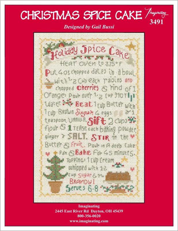 Christmas Spice Cake Kit By Gail Bussi - Imaginating Kits
