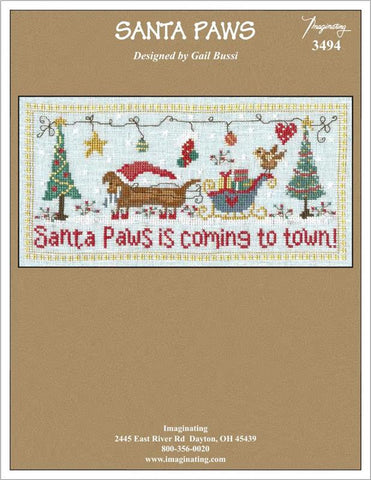 Santa Paws Kit By Gail Bussi - Imaginating Kits