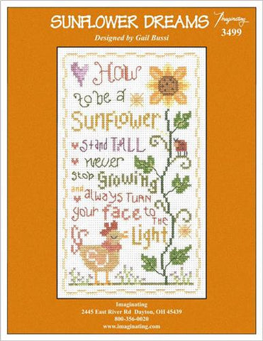 Sunflower Dreams Kit By Gail Bussi - Imaginating Kits
