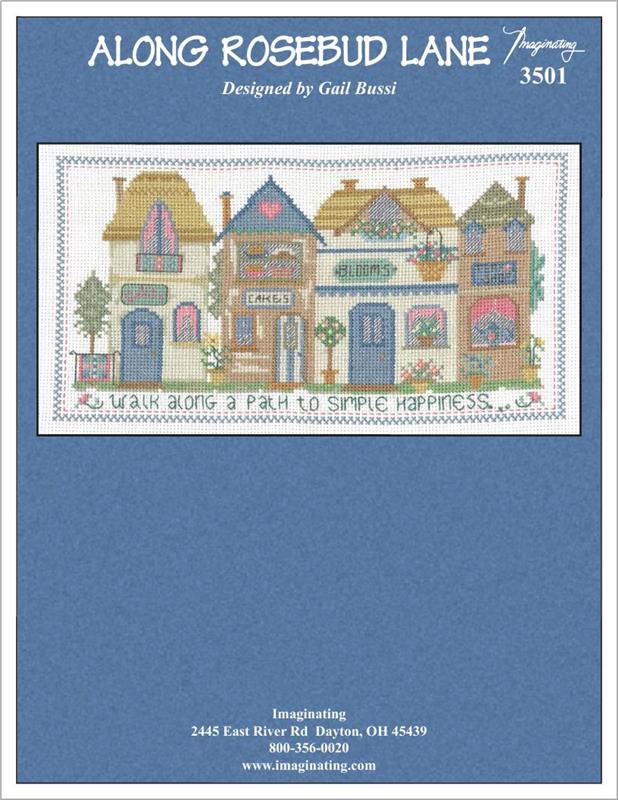 Along Rosebud Lane Kit By Gail Bussi - Imaginating Kits