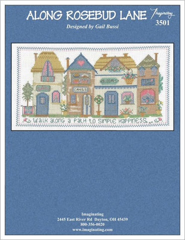 Along Rosebud Lane Kit By Gail Bussi - Imaginating Kits