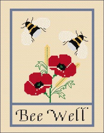 Bee Well Card 1 - DoodleCraft Design Ltd