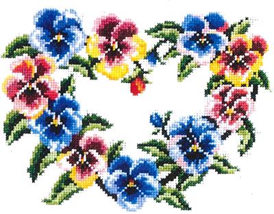 Pretty Pansies By Bobbie G Designs - Imaginating