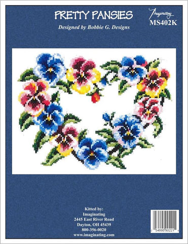 Pretty Pansies Kit By Bobbie G Designs - Imaginating Kits