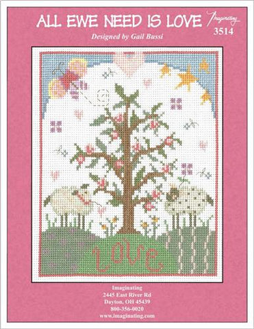 All Ewe Need Is Love Kit By Gail Bussi - Imaginating Kits