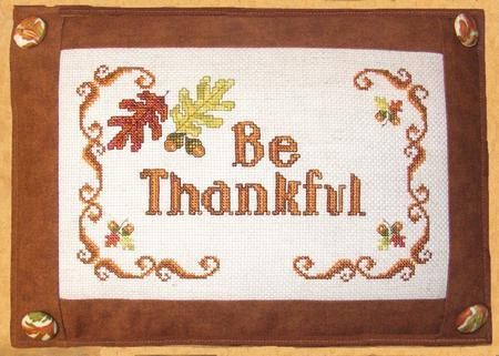 Be Thankful - Cross-Point Designs