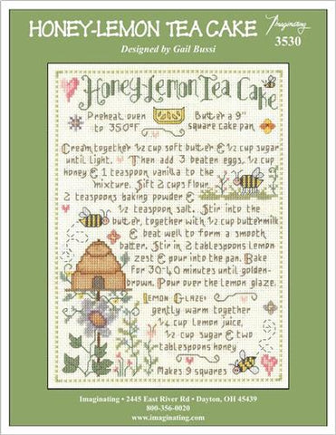 Honey-Lemon Tea Cake Kit By Gail Bussi - Imaginating Kits