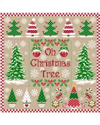 Oh Christmas Tree Sampler - Sugar Stitches Design
