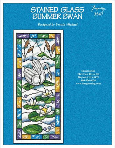Stained Glass Summer Swan Kit By Ursula Michael - Imaginating Kits
