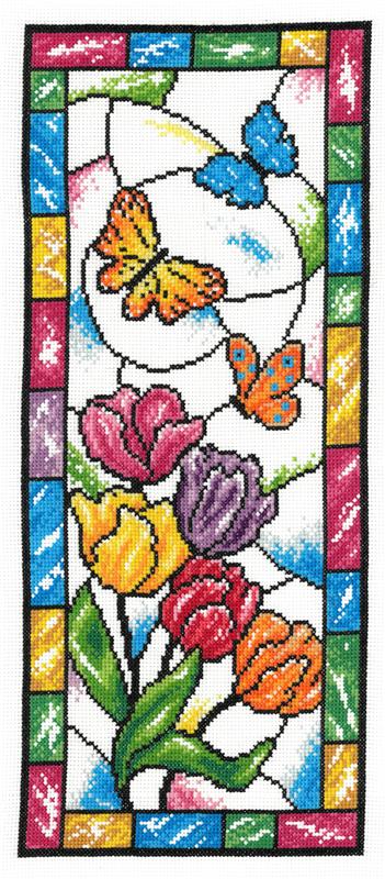 Stained Glass Spring Butterflies - Ursula Michael