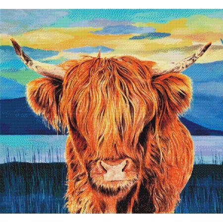 Highland Coo By Marjory Tait - Paine Free Crafts