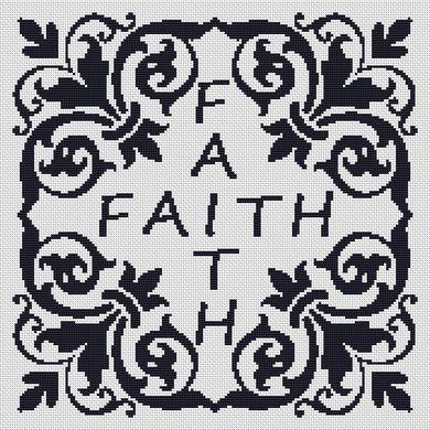 Faith - White Willow Stitching