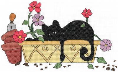 Catnap In The Garden By Kats By Kelly - Imaginating