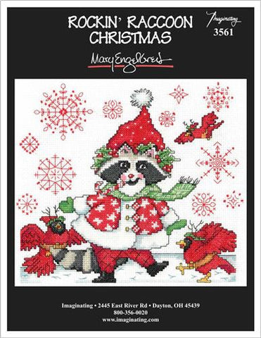 Rockin' Raccoon Christmas Kit By Mary Engelbreit  - Imaginating Kits