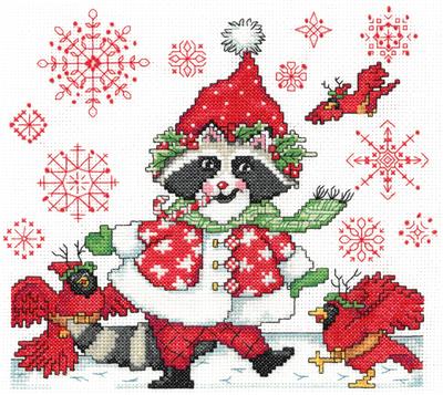 Rockin' Raccoon Christmas By Mary Engelbreit - Imaginating