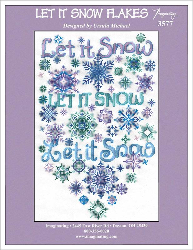 Let It Snow Flakes Kit By Ursula Michael - Imaginating Kits